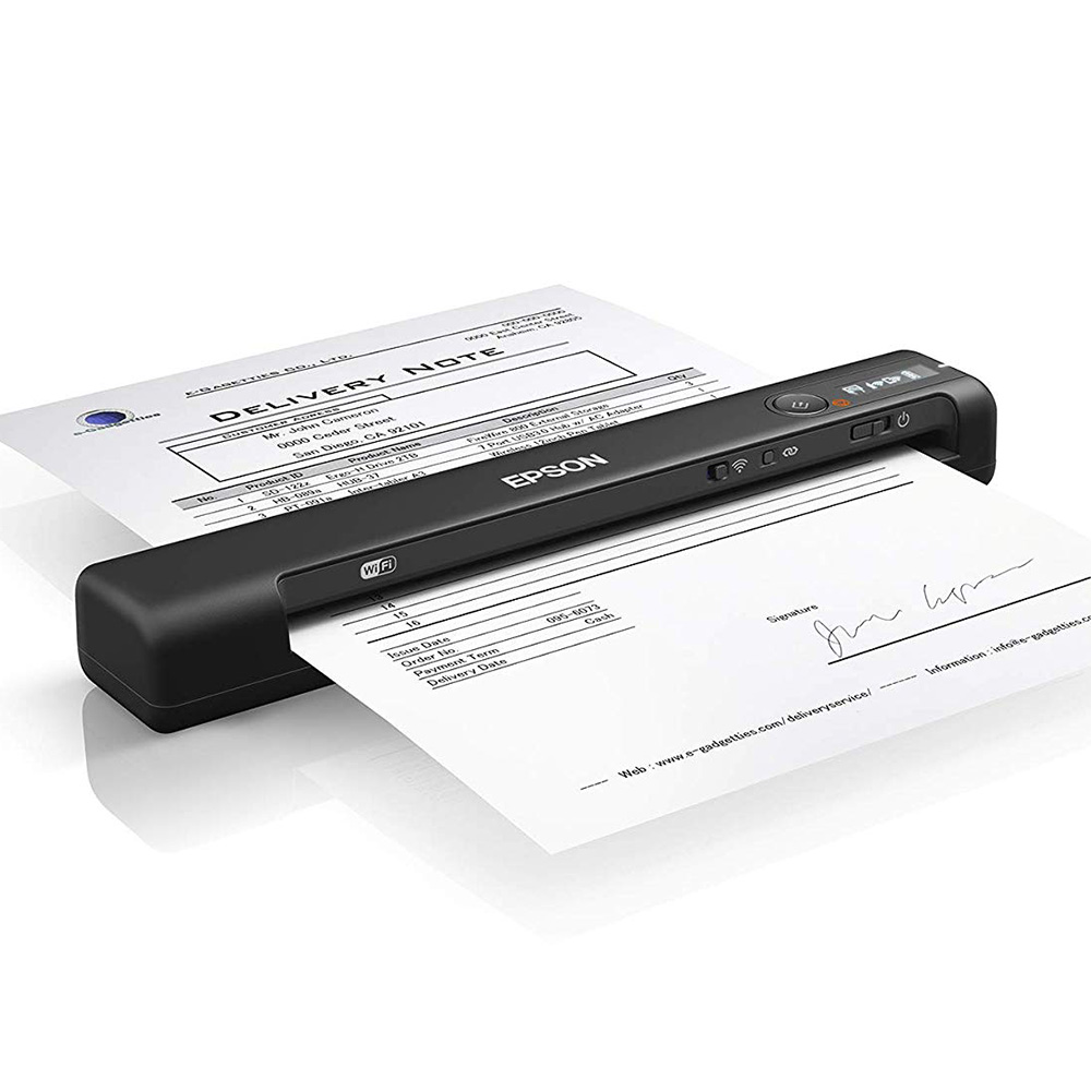 Epson WorkForce ES-60W Wireless Portable Sheetfed Document Scanner